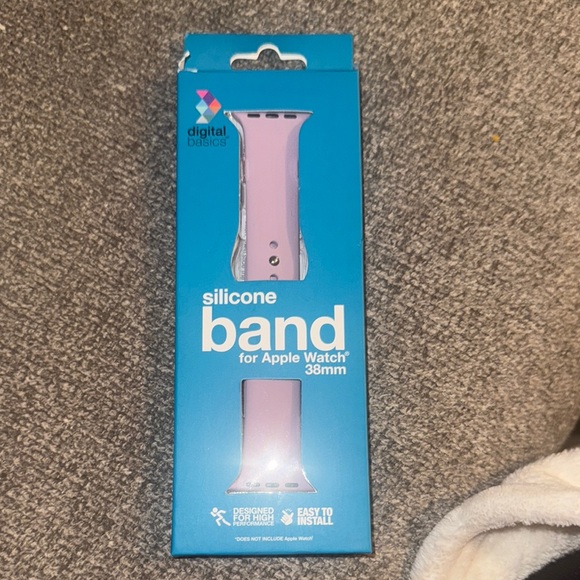 Purple Silicone Band for Smartwatch - Picture 1 of 9